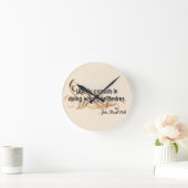 ジョン・スチュアート・ミル ラウンド壁時計 (ホーム)