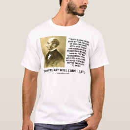 ジョン・スチュアート・ミル 真理はより多くの思考を生む 引用 Tシャツ