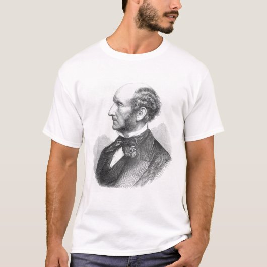 ジョン・スチュアート・ミル Tシャツ (正面)