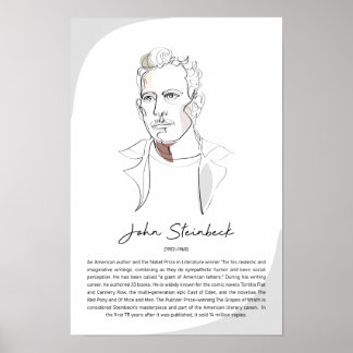 ジョン・ステインベック ポスター