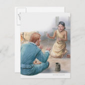 ジョン・スミス船長のイラストレーション ポストカード (正面/裏面)