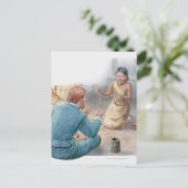 ジョン・スミス船長のイラストレーション ポストカード (スタンド正面)