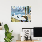 ジョン・スローン・グリニッジ・ビレッジ・バックヤード ポスター (ホームオフィス)