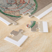 ジョン・セネックスによる世界の新しい地図(1720年) ジグソーパズル (側面)