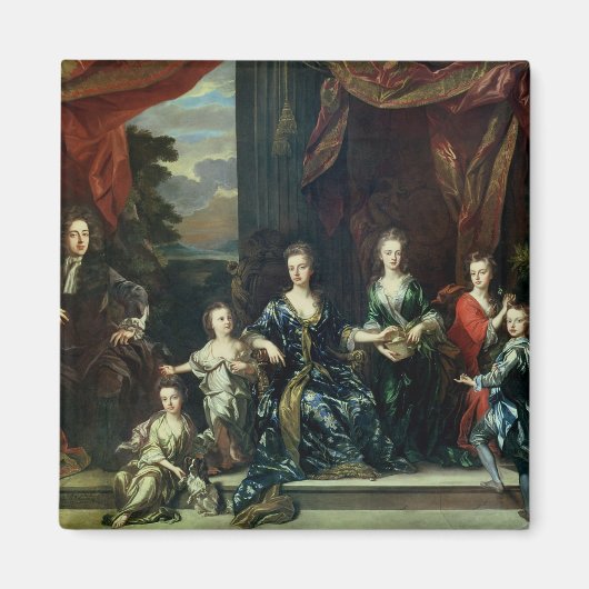 ジョン・チャーチル第1デューク・オブ・マールボロー マグネット (正面)