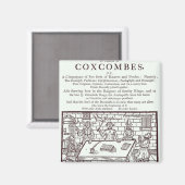 ジョン・テイラーによるCoxcombesの集団 マグネット (正面/裏面)