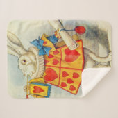 ジョン・テニエル |白うさぎ シェルパブランケット (正面(横))