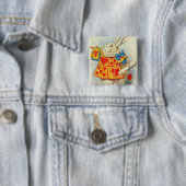 ジョン・テニエル |白うさぎ 缶バッジ (インサイチュ)