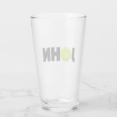 ジョン・テニス タンブラーグラス (裏面)