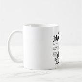 ジョン・ディリンジャー暴力団 コーヒーマグカップ (左)