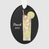 ジョン·デイリー·カクテパーソナライズされたル オーナメント (正面)