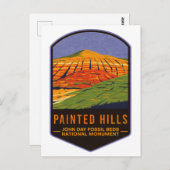 ジョン・デイ化石ベッズナショナルモニュメント ポストカード (正面/裏面)