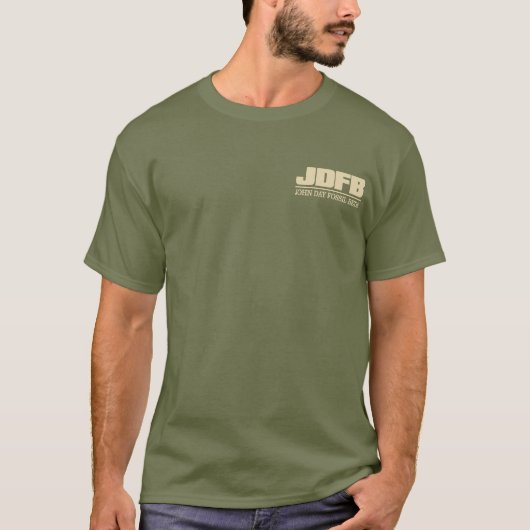 ジョン・デイ化石ベッド(NM) Tシャツ (正面)