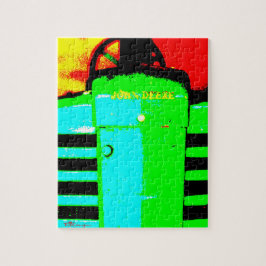 ジョン・デエールグリーントラクターファームフォトアート ジグソーパズル