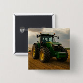 ジョン・デーレ 缶バッジ (正面&裏面)