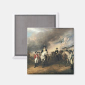 ジョン・トランブルによるヨークタウン降伏 マグネット (正面/裏面)