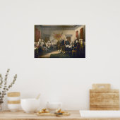 ジョン・トランブルによる独立宣言1819 ポスター (キッチン)