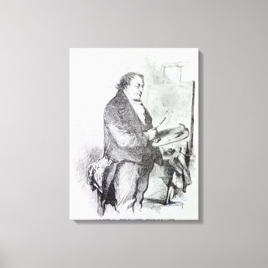 ジョン・トーマス・スミス | Joseph Mallord William Turner キャンバスプリント (正面)