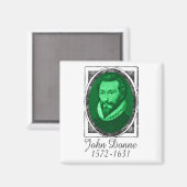 ジョン・ドネ マグネット (正面/裏面)