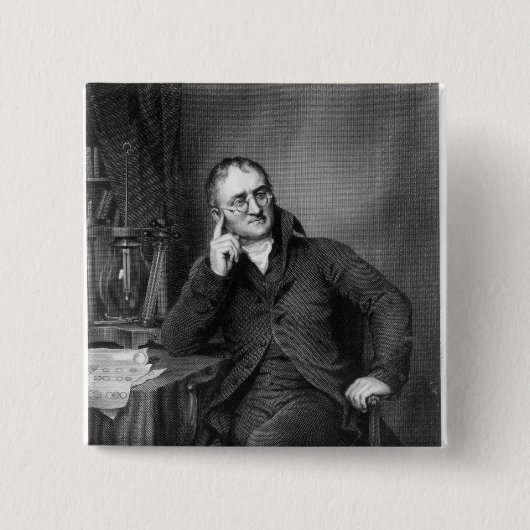 ジョン・ドルトン 缶バッジ (正面)