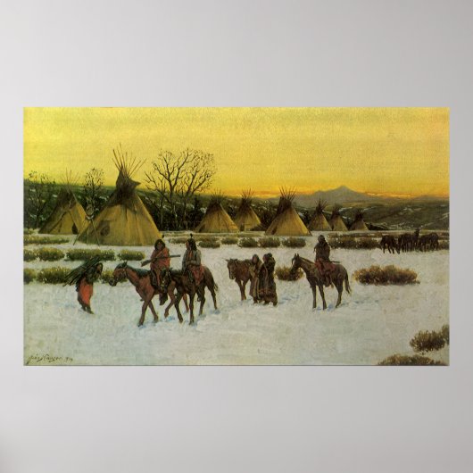 ジョン・ハウザーによる傷ついた膝でのスーキャンプ ポスター (正面)