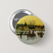 ジョン・ハウザーによる傷ついた膝でのスーキャンプ 缶バッジ (正面&裏面)