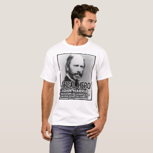 ジョン・ハリス・ベーコン・ヒーロー・面白いTシャツ Tシャツ