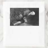 ジョン・ハンコック 長方形シール (バッグ)