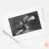 ジョン・ハンコック 長方形シール (封筒)