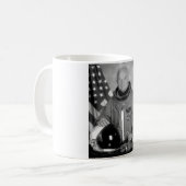 ジョン・ハーシェル・グレン宇宙飛行士 コーヒーマグカップ (正面左)