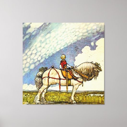 ジョン・バウアーによる「広い世界へ」 キャンバスプリント (正面)