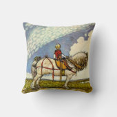 ジョン・バウアーによる「広い世界へ」 クッション (裏面)