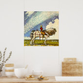 ジョン・バウアーによる「広い世界へ」 ポスター (キッチン)