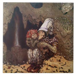 ジョン・バウアーによる「母の愛」 タイル