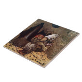 ジョン・バウアーによる「母の愛」 タイル (側面)