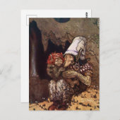 ジョン・バウアーによる「母の愛」 ポストカード (正面/裏面)