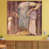 ジョン・バウアーの「トロール・ハーブ」 キャンバスプリント (インサイチュ (リビング))