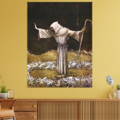 ジョン・バウアーの「ブラザー・マーティン」水彩画 キャンバスプリント (インサイチュ (リビング))