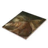 ジョン・バウアーの「彼女はクマにキスをした」 タイル (側面)