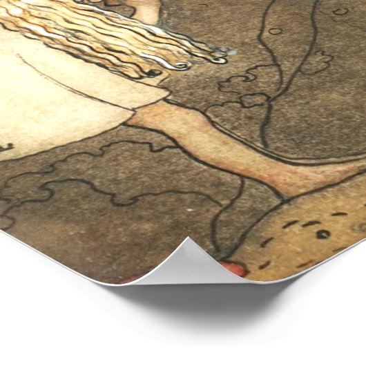 ジョン・バウアーは1907年の鼻にクマのキスをした ポスター (角)