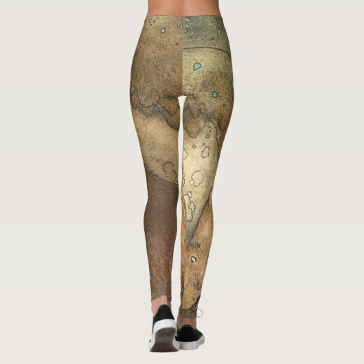 ジョン・バウアーは1907年の鼻にクマのキスをした レギンス (裏面)