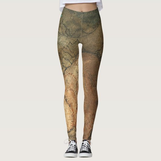 ジョン・バウアーは1907年の鼻にクマのキスをした レギンス (正面)