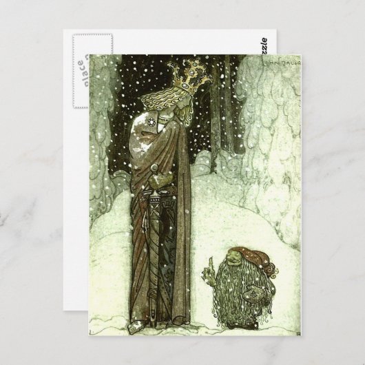 ジョン・バウアーザプリンセスとトロール ポストカード (正面/裏面)