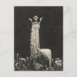 ジョン・バウアープリンセスとトロールヴィンテージ・アート ポストカード