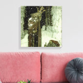 ジョン・バウアー著「王子様と皇帝」 キャンバスプリント (インサイチュ (リビング))