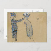 ジョン・バウアー – その後、王子を金ゴールドの冠にする ポストカード (正面/裏面)