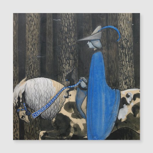 ジョン・バウアー・ザ・ブルー・クローク1913磁気カード (正面)