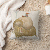 ジョン·バウアー·ジュルボック·クリスマス·ヤギ·ヴィンテージ·アート クッション (ブランケット)