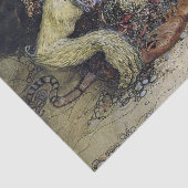 ジョン・バウアー「トロールと一緒の男の子」 薄葉紙 (詳細)