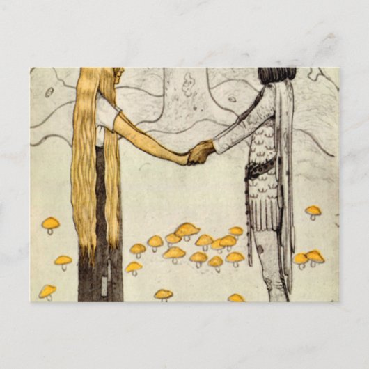 ジョン・バウアー・プリンス（影なし） 1910 ポストカード (正面)